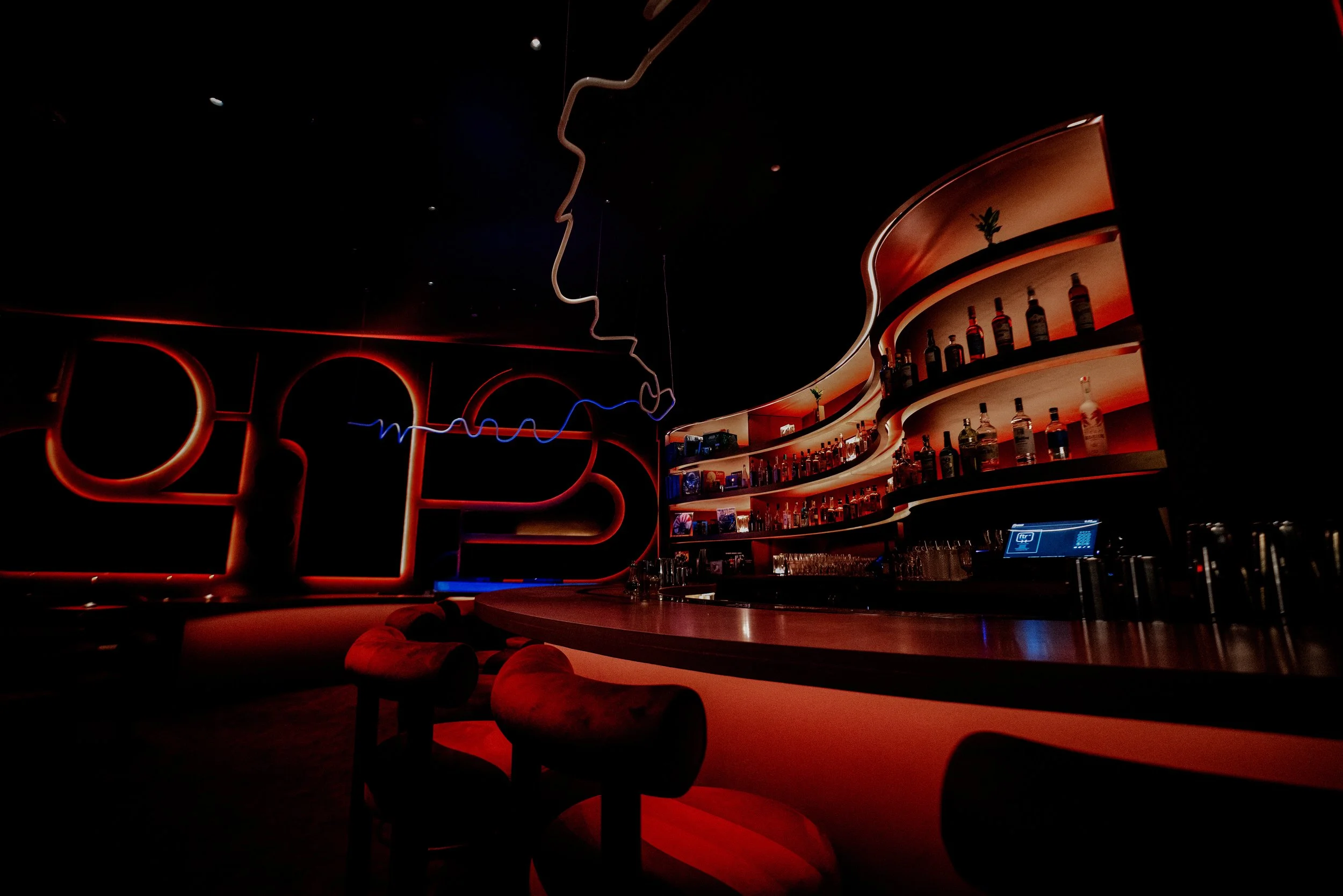 The bar at Alter Ego