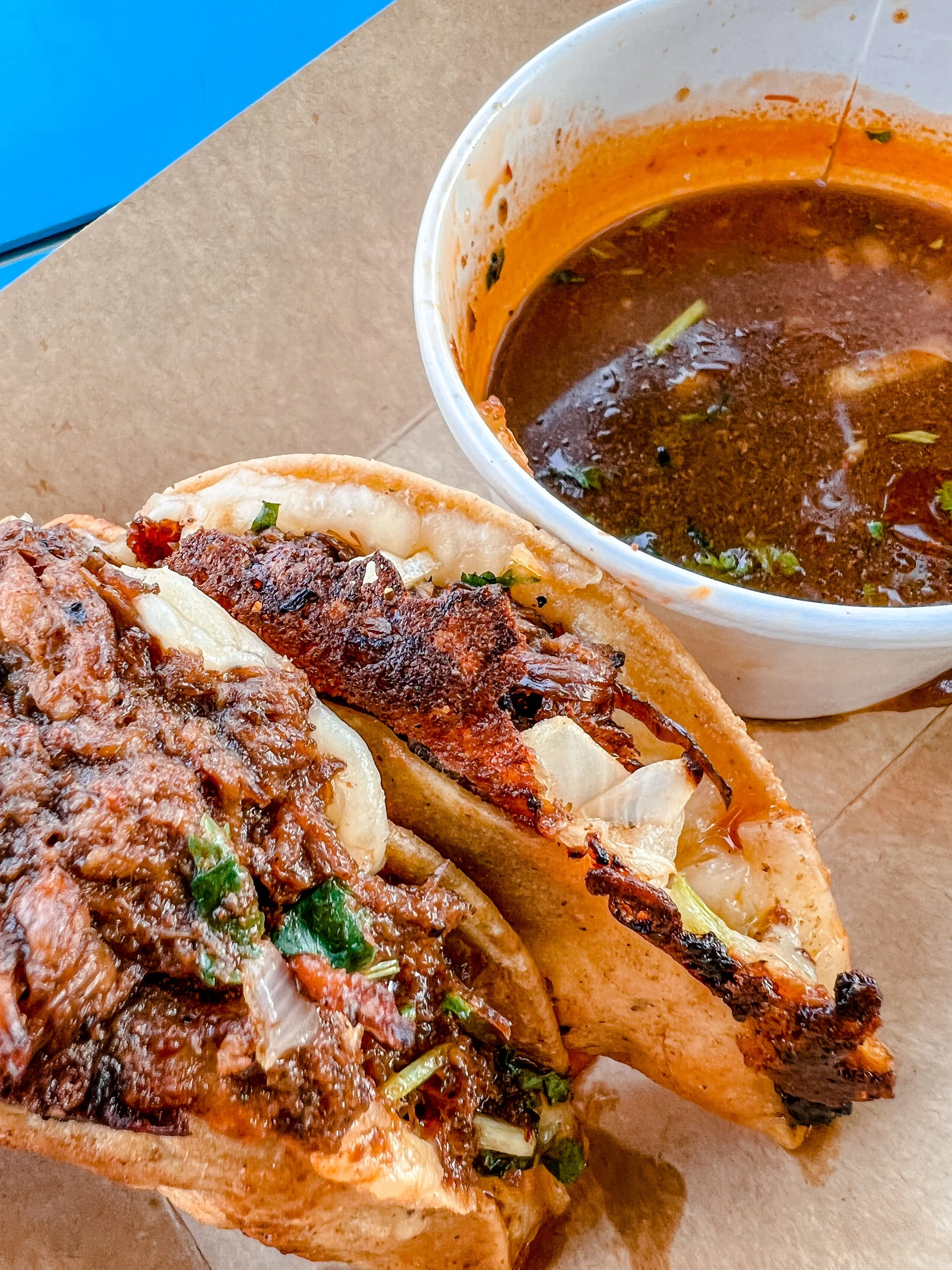 Food at Gallito Taqueria