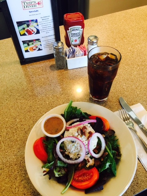Chicken salad at Trip's Diner